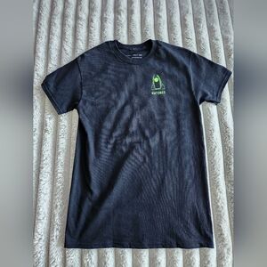 Beyonce Concert Merch Alien Black T-Shirt with Green Logo Unisex Size Small